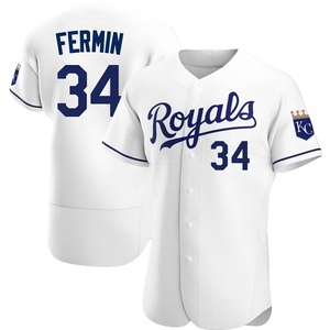 2020 Kansas City Royals Freddy Fermin #59 Game Issued Grey Jersey DG Patch  46 91