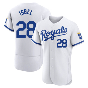Game-Used Los Reales Jersey: Kyle Isbel #28 - 1 for 4 (Single) (SEA@KC  9/17/21) - Size 42