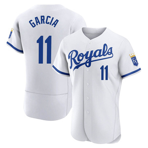 Fanatics (Nike) Maikel Garcia Kansas City Royals Replica Home Jersey - White, White, 100% POLYESTER, Size L, Rally House