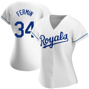 2020 Kansas City Royals Freddy Fermin #59 Game Issued Grey Jersey DG Patch  46 91